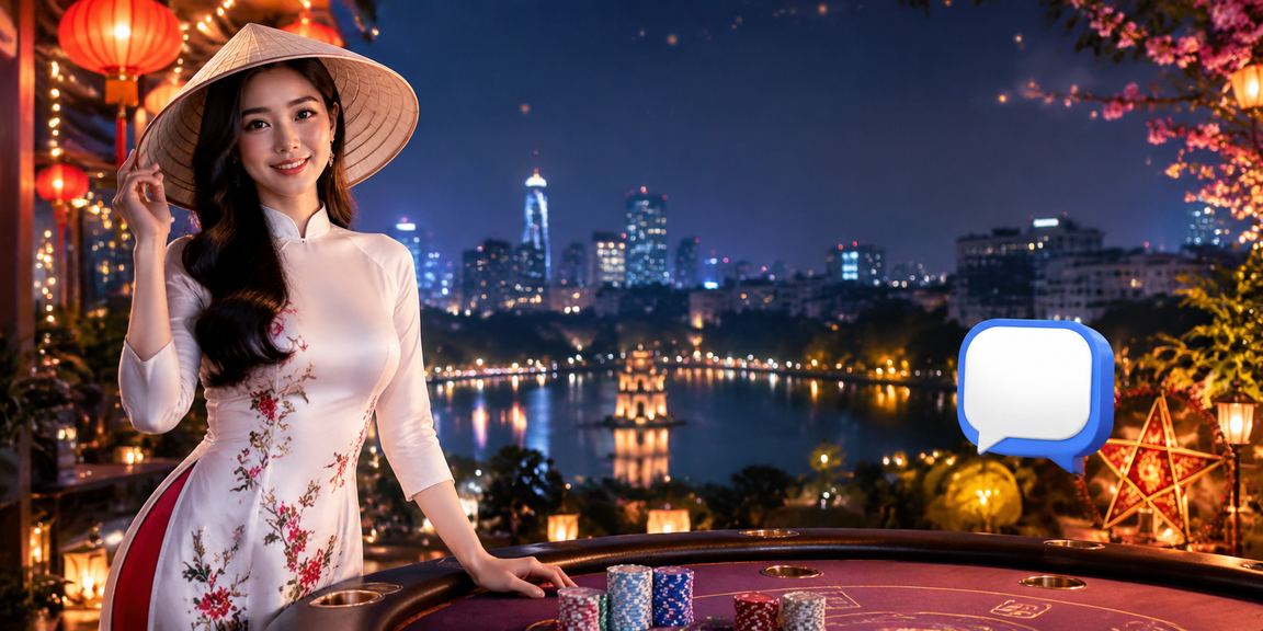 Người dùng Hà Nội dùng ứng dụng theo dõi thể thao trực tuyến với nón lá truyền thống